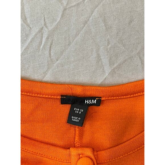 H&M Orange Knit Dress. Thin Knit - Picture 2 of 3